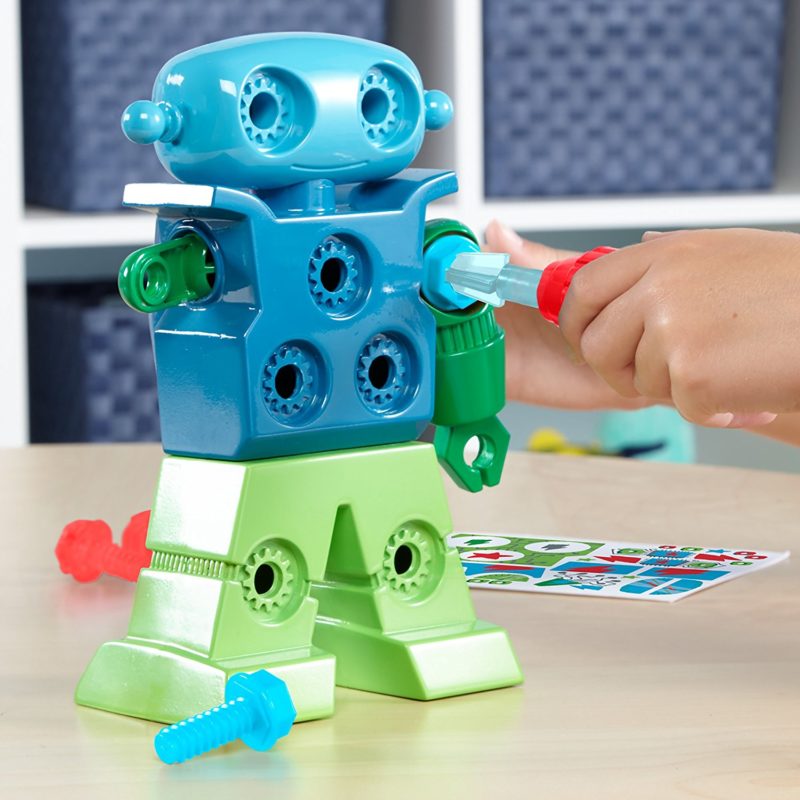 Design & Drill Robot Toy for Kids