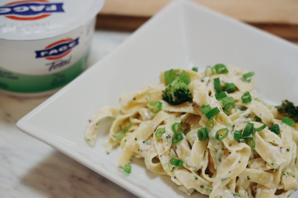 Greek Yogurt Alfredo Recipe - Kid-Friendly Dinner and Dessert Recipes with Greek Yogurt