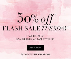 Flash Sale Tuesday Take 50% Off 