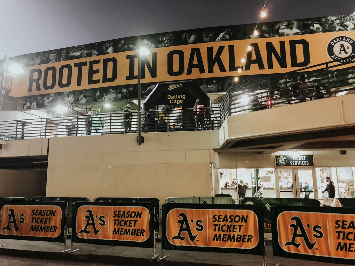 Oakdland A's Championship Plaza